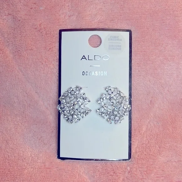 ALDO Rosary Studs Earrings - Picture 5 of 6